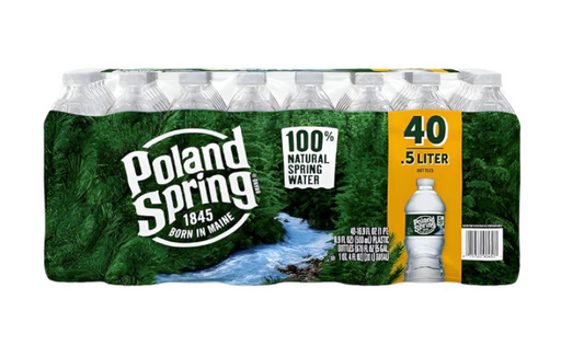Spring Water/ 40 Case